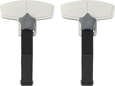 ProPlus Luifel bevestigingsclips - anti-flapperen - zwart - set van 2