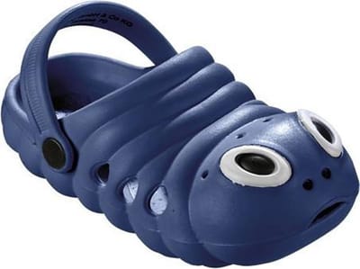 BECO Kinderklompjes/Clogs - Rups - Donkerblauw - Voor kinderen - Maat 22