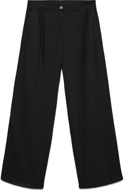 Vero Moda Broek met wijde pijpen VMMYMILO Mid waist Broek