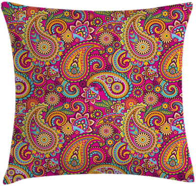 ABAKUHAUS Paisley Kussenhoes – 50x50 cm – dubbelzijdig bedrukt