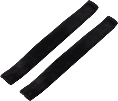 2-Pack - Koelkastdeurgreepbeschermers - Antislip - Beschermende handschoenen - Keukenapparatuurdecoratie - Zwart