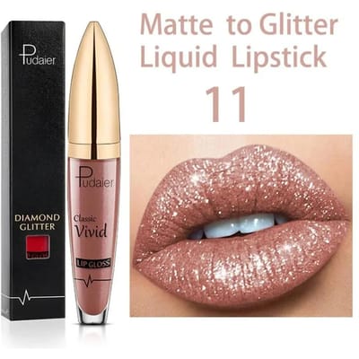 Matte Glitter Vloeibare Lipsticks Glanzende Lipgloss Waterbestendig Langdurige Lipgloss Vrouwen Lip Tint Make-up