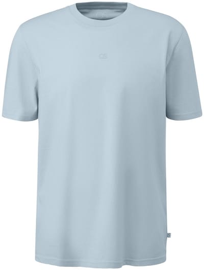Q/S designed by - Heren t-shirt - Maat XXL - Mannen - blauw - katoen
