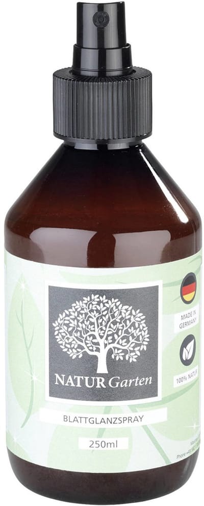 Glanzende bladspray NaturGarten, 250 ml