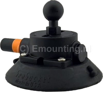 Zuignap 11 cm met Vacuümpomp en B-kogel - RAP-B-379U