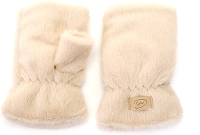 I'm Dutch Teddy Wanten Polsjes Handschoenen Lasa Naturel