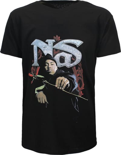 NAS Red Rose Flex T-Shirt - Officiële Merchandise - S