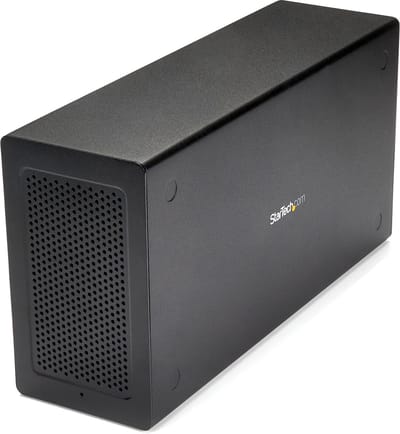 StarTech.com Thunderbolt 3 PCIe-uitbreidingschassis met DisplayPort - PCIe x16 - systeembus-extender - DP