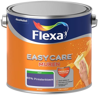Flexa - Easycare Muren - 85% Pinksterbloem - Mengverf - 2,5 L