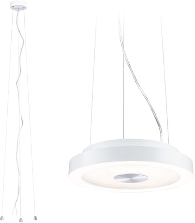 LED-plafondlamp Volea 3000K 1300lm 230V 4W / 18,5W dimbaar Wit, Zilver