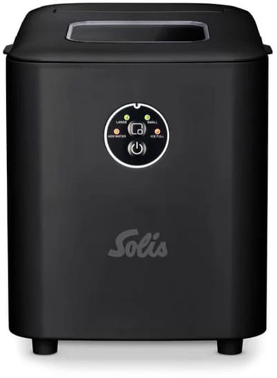 IJsblokjesmachine - SOLIS - Ice Cube Express - zwart - 12 kg/24u - 2 maten - snelle productie