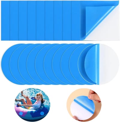 20x Zelfklevende Zwembad Reparatieset - Onderwater Plakset voor PVC & Opblaasbare Artikelen