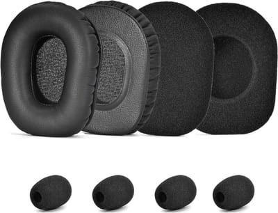 Comfortabele Oorkussens voor VXI BlueParrott B350-XT Noise Cancelling Hoofdtelefoon, Vervangende Oorkussens, Geluidsisolatie en Comfort