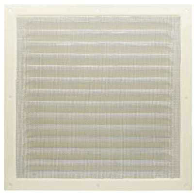Ventilatierooster voor optimale luchtcirculatie - 20 x 20 cm, beige