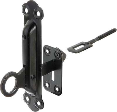 Zware Bevestigingsklem met Montageplaat | Zwart | 150 x 38 mm
