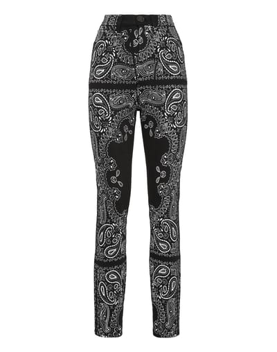 Super Hoge Taille Jegging Paisley