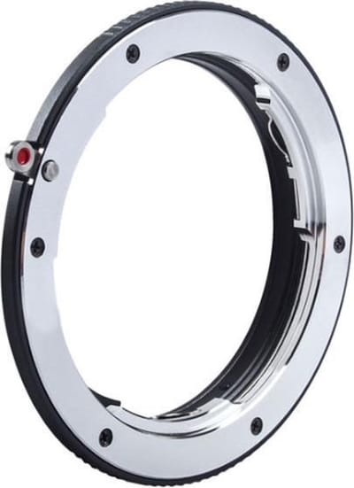 Adapter LR-EOS: Leica R Lens - Canon EOS EF mount Camera