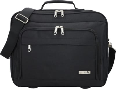 D&N Bags & More - Vliegtas 28 cm (schwarz)