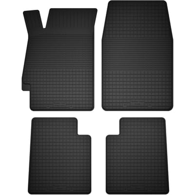 Wielganizator BasicProtect Serie - Rubber Autovloermatten - Antislip - Weerbestendig - 4 Stuks