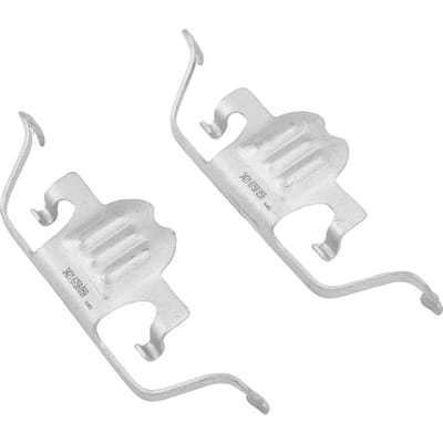 Set Achterste Schijfremblok Vaste Klem 34216758059 Rem Anti Rammel Veerclip Vervanging white