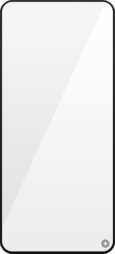 Force Case, Screenprotector geschikt voor Samsung Galaxy A80 - Oleophobic 2.5D (incl. Antistatic Adhesive), Transparant zwart
