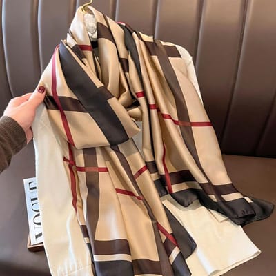 180*90cm mode Luxe Merk Sjaal Dames Sjaal Wikkel Lente Sjaal Hijab Bufanda Foulard Vrouwen Bandana Strand Sjaals 2022 Zijde 180X90CM black