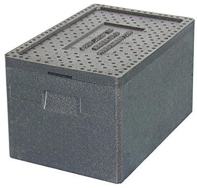 Geïsoleerde voedselcontainer GN 1/1 voor het bewaren van warm en koud voedsel
