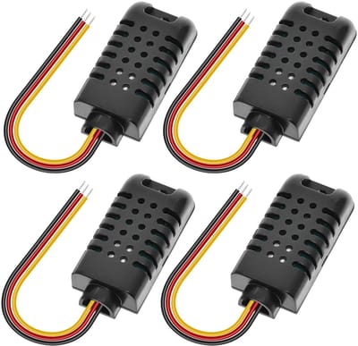 Dailygoody - DHT21 Digitale Sensor - Temperatuur en Luchtvochtigheid - Hoogwaardige Nauwkeurigheid - Ultraklein Formaat - Capacitive Sensor - Ideaal v