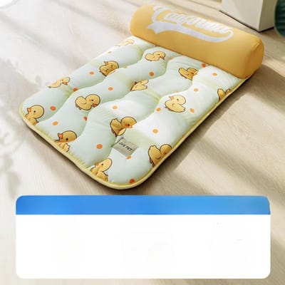 Chenil quatre saisons peut être démonté et lavé été petit chien Teddy couchage chien lit T-coin litière pour chat animal de compagnie été S-45 * 35cm beige
