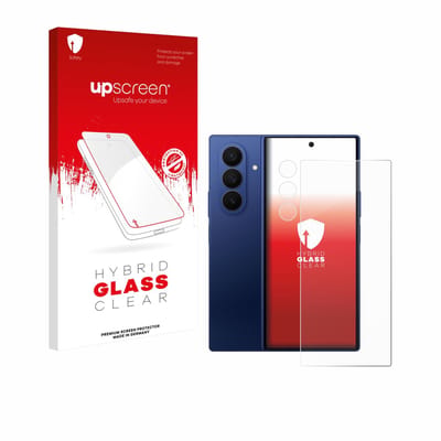 upscreen - Screenprotector voor Samsung Galaxy Z Fold 7 (Voor+Camera) - Folie Beschermfolie Beschermglas transparant