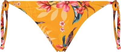 Hunkemöller Dames Badmode Brazilian tanga bikinibroekje Orchid - Geel - maat S