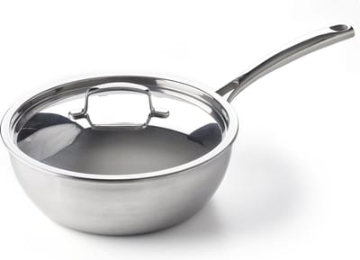 BK Superior Triply Sauteuse met deksel 24 cm