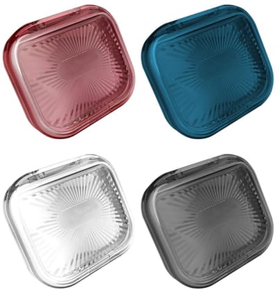 JHUBERS- Opbergdoos Waterdicht - Draagbare Opbergdoos - Orthodontische Doos - Compact - 3 Stuks - Ergonomisch Ontwerp - Opbergbox