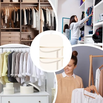 Strijkplank Kast - Kleding Organizer - Ruimte Besparen - Ultradun Ontwerp - 57 x 90 cm - Beige