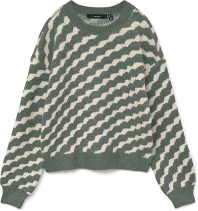 VERO MODA - VMLARA LS O-NECK PULLOVER BOO REP - Dames - Gebreide truien