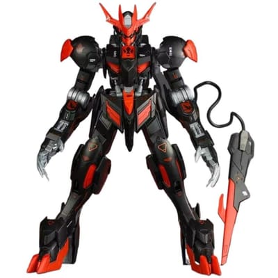 En Stock Max-Barbatos Roi Loup Noir Forme Empereur Maquette à Assembler Figurine d'Action Jouets Modèle en Plastique Surprise pour Garçon Collection black