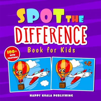 Spot the Difference Boek voor Kinderen - Meer dan 100 Hilarische Illustraties voor Verbetering van Observatie en Concentratie