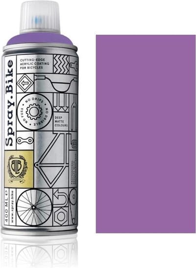Spray.Bike Violet Fietsverf - Pop Collection 400ml Fiets Verf - Poedercoating voor fiets frames, ontworpen voor zowel amateur- als professioneel gebruik