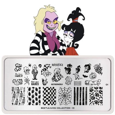 Beetlejuice 01 stempelplaat