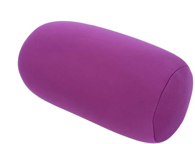 Dailygoods- Kussen Microbead - Rolkussen - Lichtgewicht - Thuis/Reizen - Comfortabel - Afmetingen 32x16 cm