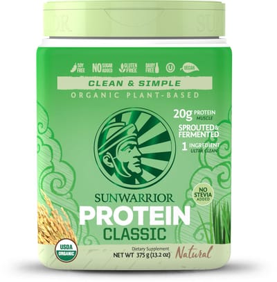 Sunwarrior Classic Proteïne Naturel - 375 gram