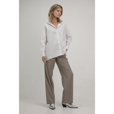 Josephine & Co Silke Blouse White Maat: 36 | Longsleeves Outlet | Dames | Wit
