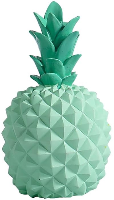 Allecto - Scandinavische stijl - Resin ananas ornament - Decoratie - M - Kids gift - Miniatuur voor thuis en kantoor - Weerbestendig