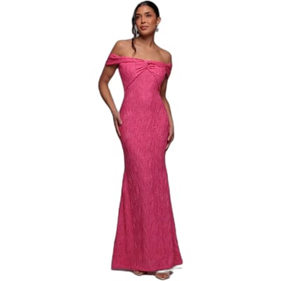 Maxi-jurk voor dames Goddiva Knot Twist
