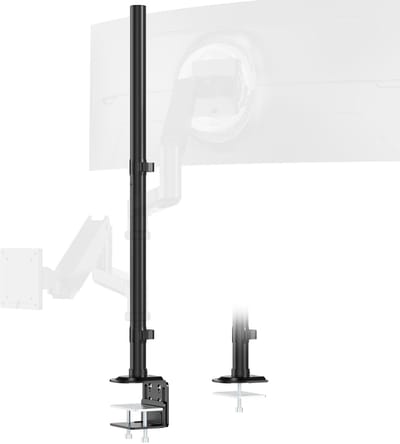 Azomor® Verstelbare monitorstandaard voor zware schermen met flexibel montagesysteem