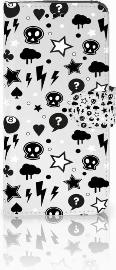 Telefoonhoesje met Naam Huawei P10 Lite Silver Punk