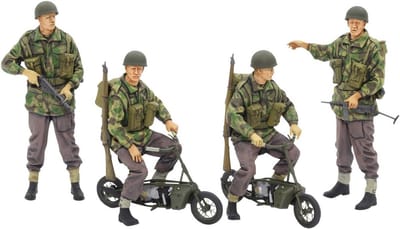 Militaire Figuren Set - Soldaten Modellen - Modelbouw Projecten - Gedetailleerd Ontwerp - 1:35 Schaal