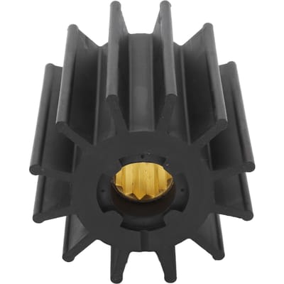 Buitenboordwaterpomp Impeller 3830459 Flexibel 12 Bladen Koper Neopreen Rubber voor Jabsco gray