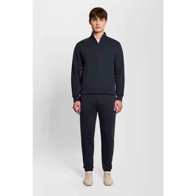 Lyle & Scott Superfine Slim Sweatpant Dark Navy Maat: XS | Joggingbroeken Outlet | Heren | Blauw