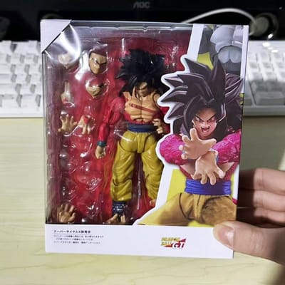 Figurines SHF Dragon Ball GT Super Saiyan 4 Son Goku Vegeta Figurine d'Action Modèle Articulé Collection Anime Saiyan God Goku Poupée Modèle Jouets